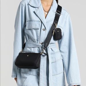 Lioness victory boulevard mini dress light wash